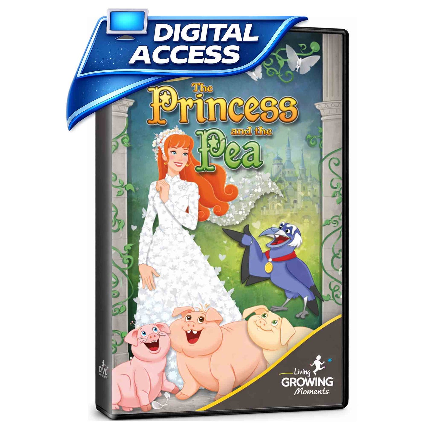 The Princess and the Pea – Guided Growth Film & Activity Book (Kindness, Character & Early Learning)