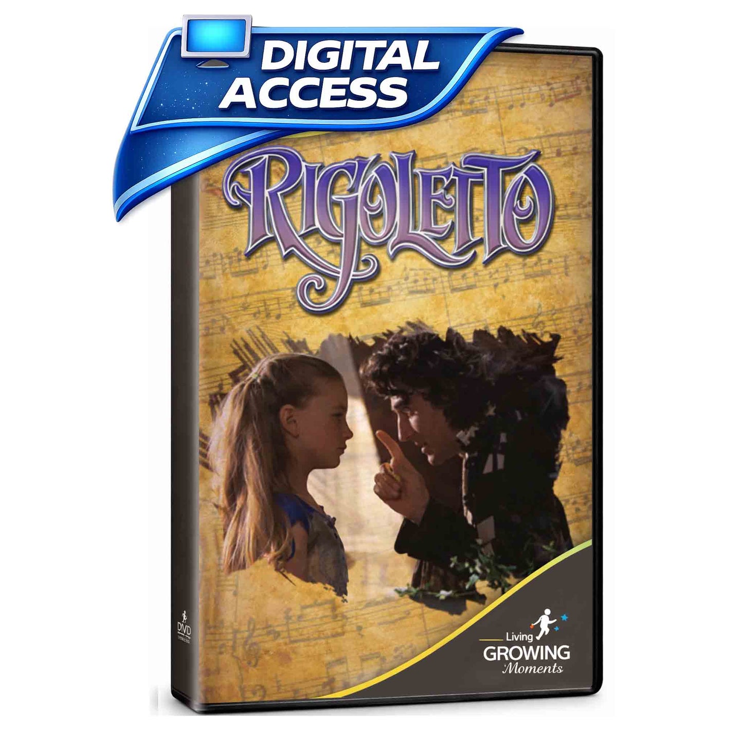 Rigoletto – Guided Growth Film & Activity Book (Kindness, Perseverance, Empathy)