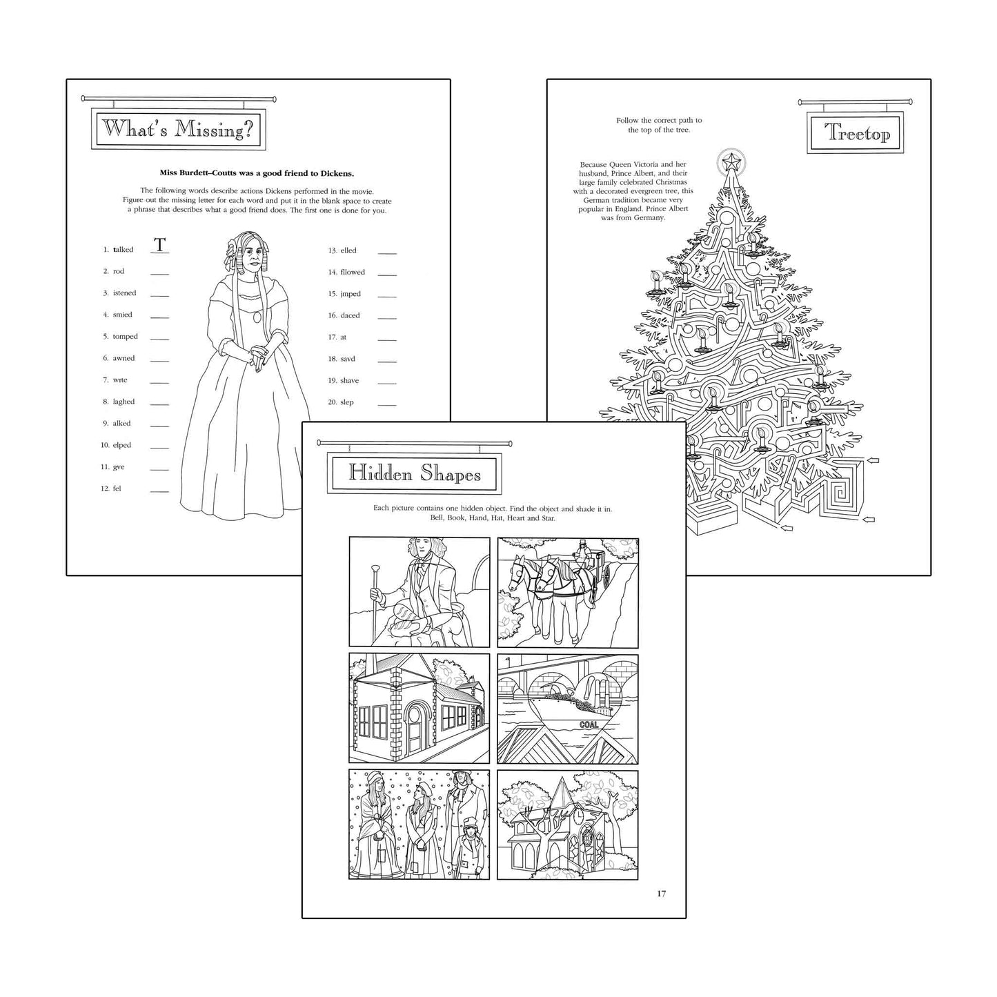 Ghost of Dickens Past – Guided Growth Film & Activity Book (Character, Choices & Classic Literature)