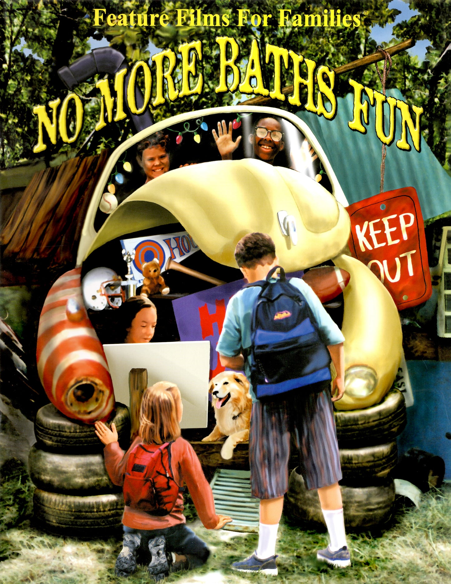 No More Baths – Guided Growth Film & Activity Book (Civil Rights, Fairness & Standing Up for Others)